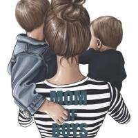 Любимая мама для своих детей❤️