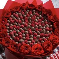 Букеты и наборы из клубники в шоколаде ✨