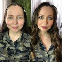 Катерина Татуаж, Пудровые Брови, Акварельные Губки,макияж, Прически Make Up