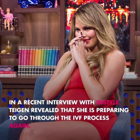 Chrissy Teigen just revealed that