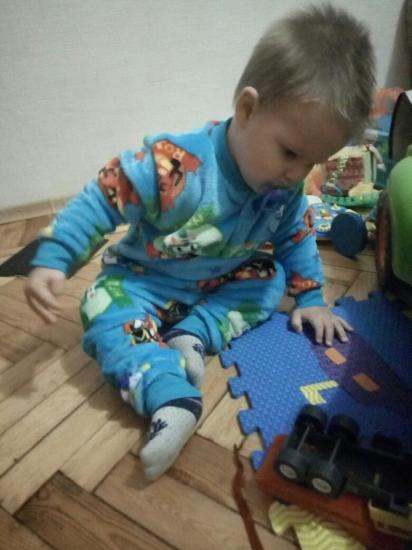 В новой теплющей пижамке 😍 Теперь