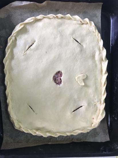 Мясной пирог 🥧 для семьи📝рецептик