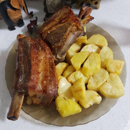 Ребрышки в духовке Мясо на ребрах