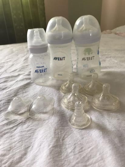 Набор бутылочек Avent natural 260мл-2штуки