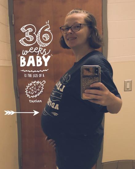 I will be 37 weeks tomorrow and