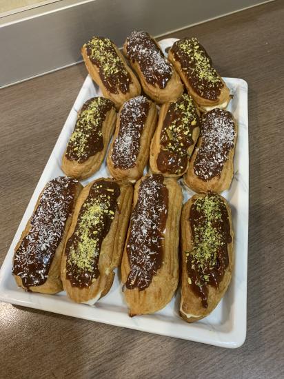 Мои вкусненькие эклерчики с кремом