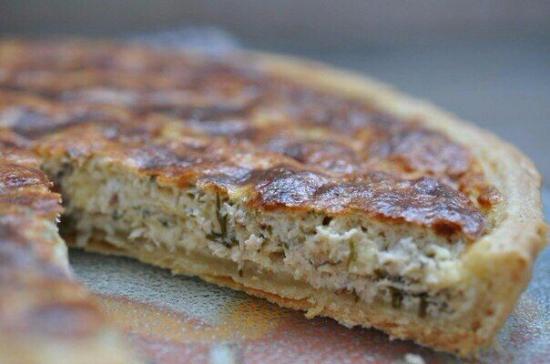 Киш с курицей и сыром Ингредиенты: Для