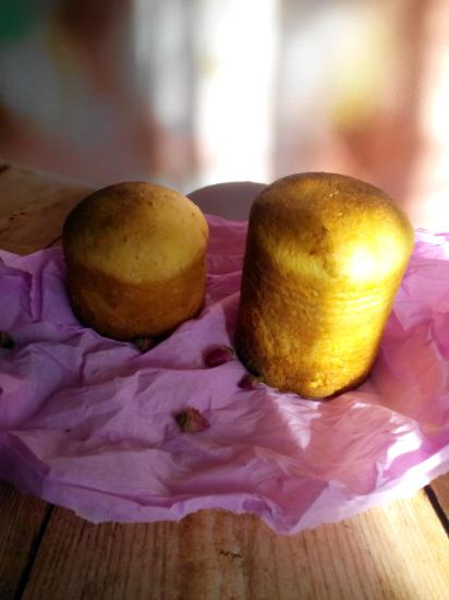 Creamy panettone Сливочный кулич,