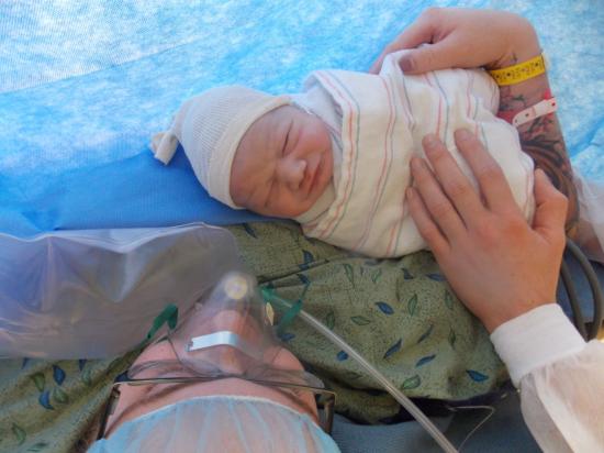 The first time I ever held/met