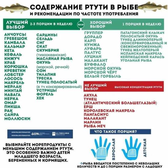 РЫБА В РАЦИОНЕ РЕБЁНКА. Как и обещала,
