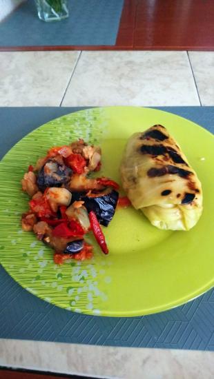 ПП голубцы с овощами, на обед и