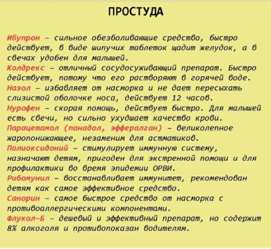 Шпаргалка на всю жизнь: 99 лекарств,
