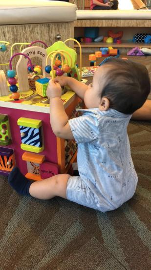 Took my baby to the children’s