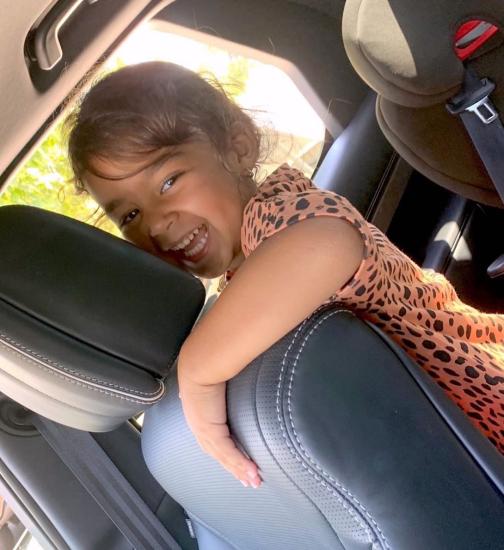 Car rides with Miss Ariah make