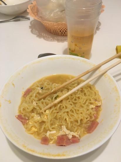 Сырный рамен 😍😋