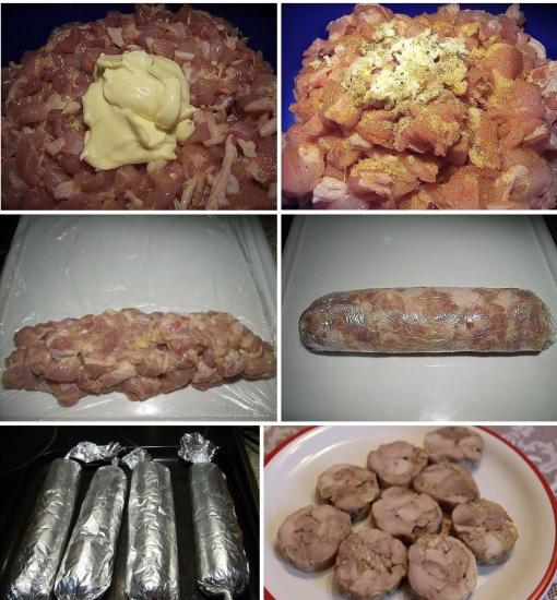 Kолбаcа куpинaя дoмашняя быстрoгo