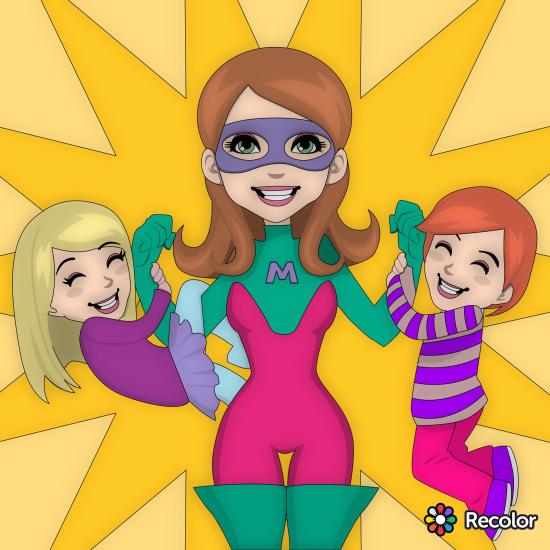 For all those super moms!! We say