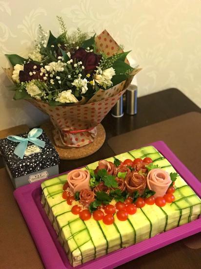 А вот и бутерторт🤗🥳 Время пробовать😉