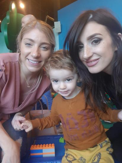 Legoland with auntie holly
