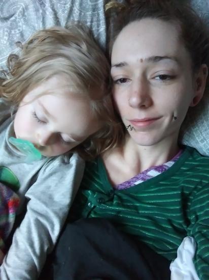 We're both sleepy as can be 😴😴😴