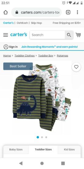 Продам пижаму Carters, 4Т, новая.