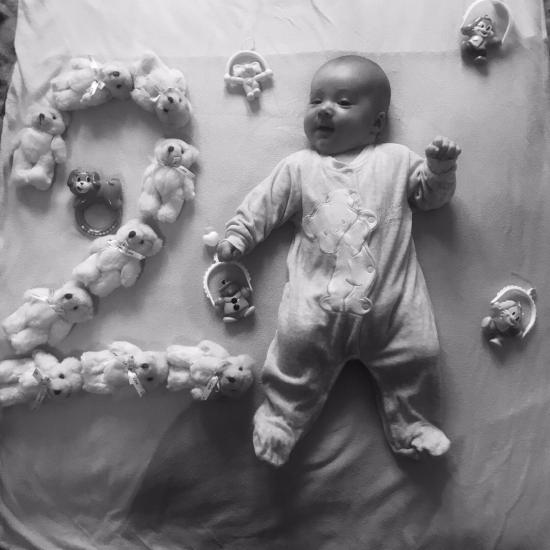 2 месяца счастья 💙 2 месяца Мама