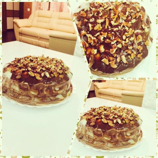 Испекли торт 🍰 с Любимым мужем