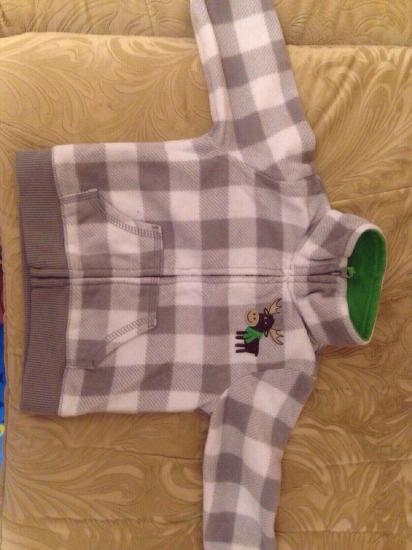 Толстовка Carters 6 мес 300 р Ладожская