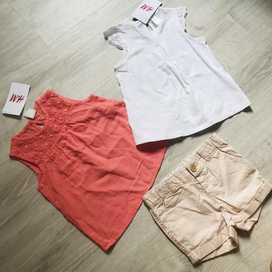 Новый наборчик H&M на девочку 80-86