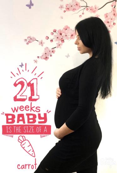 ❤️21 неделька нам сегодня🙀🥳😍 А