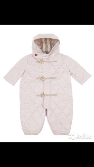 Продаю комбинезон Burberry До 80см Состояние