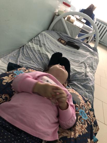 Все таки мы попали в больницу.