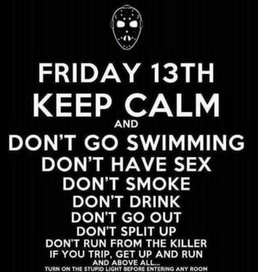 Happy Friday the 13th! 👻