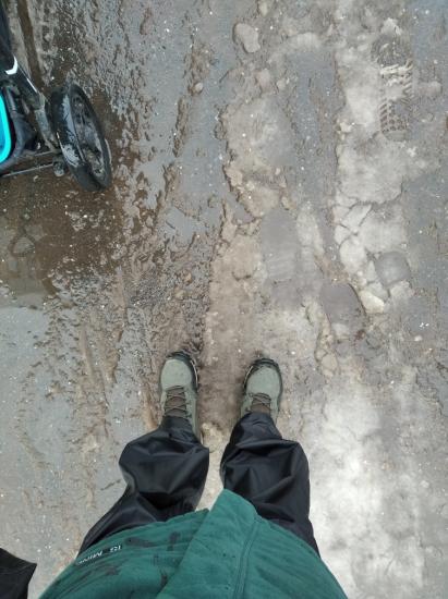 Январь. Самое время достать дождевые