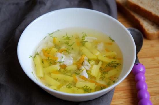 Супчик с судаком и овощами 🐠 от