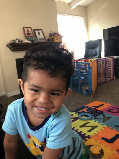 My happy baby