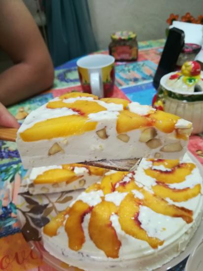 Сделала очень вкусный красивый,