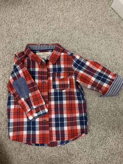 Рубашка H&M. 74 размер. По факту