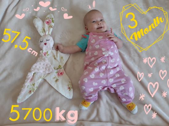 Офигеть нашей доче уже 3 месяца!!🤷♀️😁