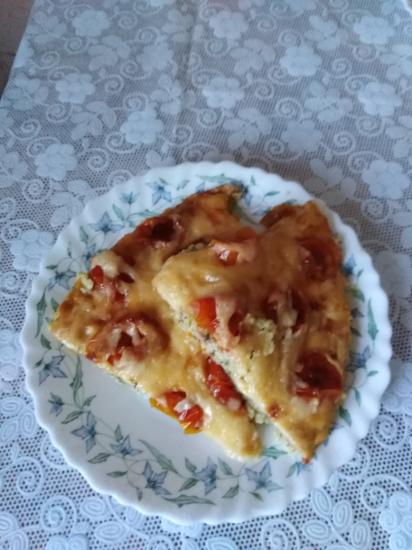 Кабачковая пицца. Кабачки на терку