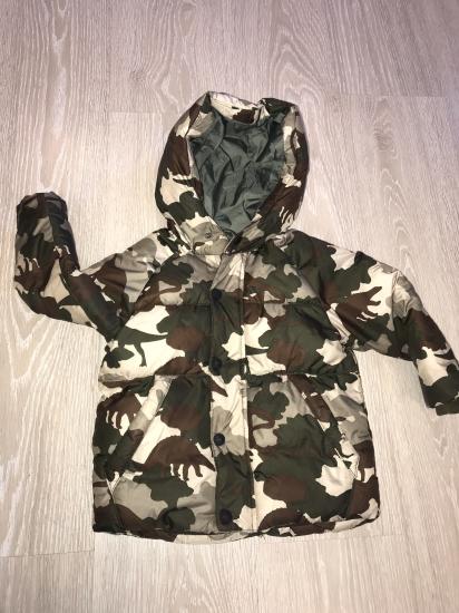 Тёплая куртка на мальчика ZARA.