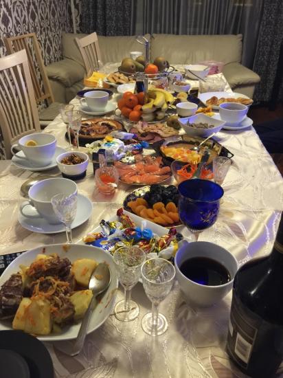 Vot tak ya segodnya ves den kushau😄😝
