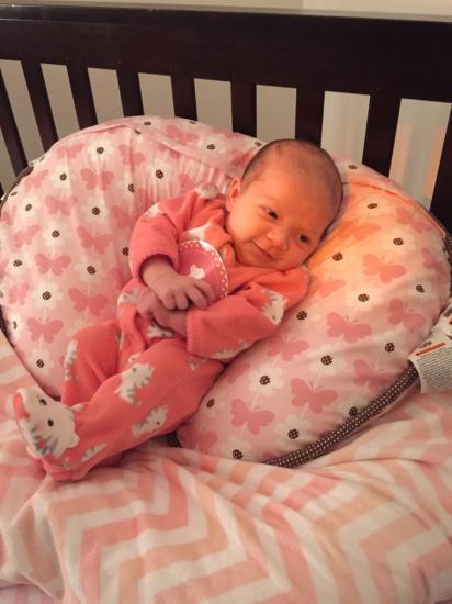 Annabella at 1 month :-)