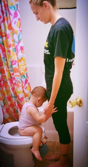 i love this picture. #pottytraining